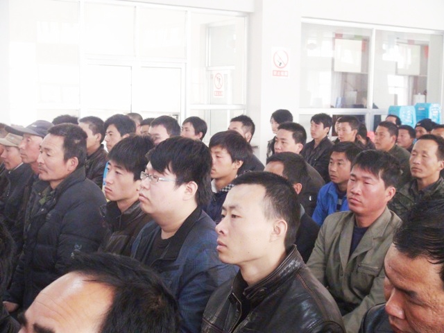 新工培训现场